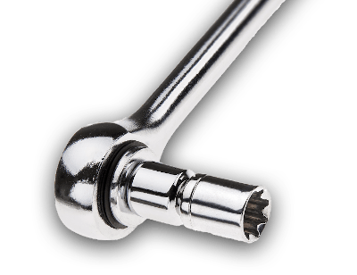 silver socket wrench