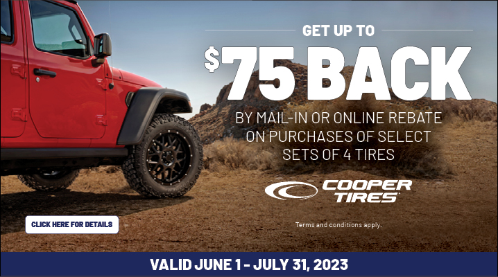Cooper Tire Rebate