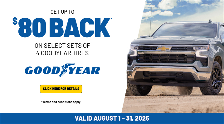 Goodyear tires by mail-in