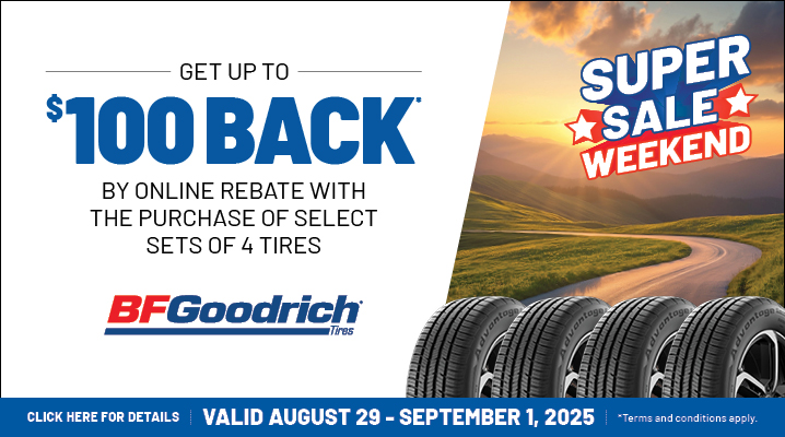 BFGoodrich Tires Promotions SSW